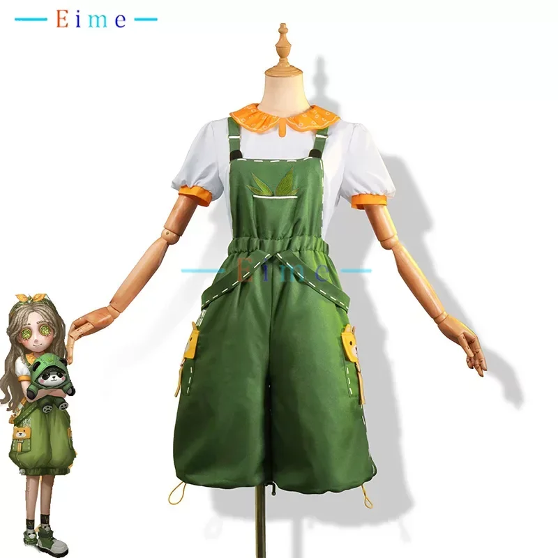 

Game Identity V Little Girl Cosplay Costume Women Cute Suspender Suit Panda Clothing Halloween Carnival Uniforms Custom Made
