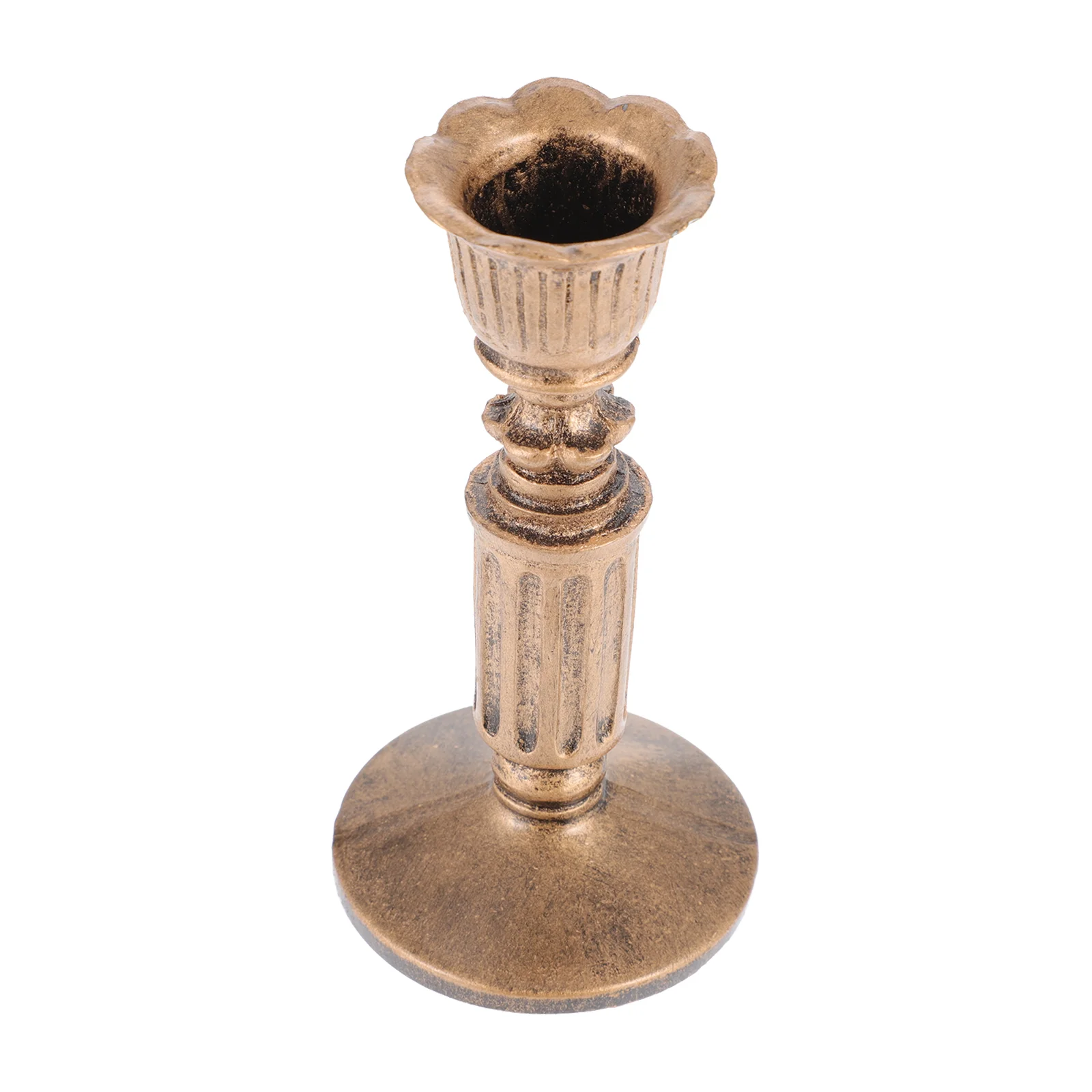 

Holder Pillar Holders Candlestick Standvintage Taper Candelabra Gold Decor Candlelightled Tealight Classical Wedding Retro