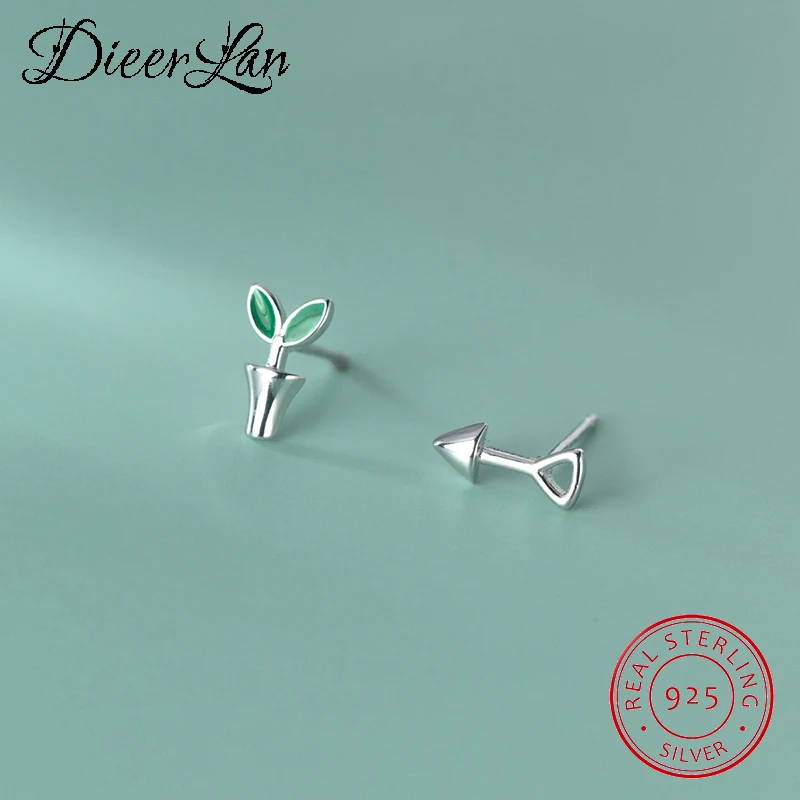 

Женские серьги в виде листьев из серебра 925 пробы, корейские ювелирные изделия для вечевечерние в стиле панк-подростков, подарочные аксессу...