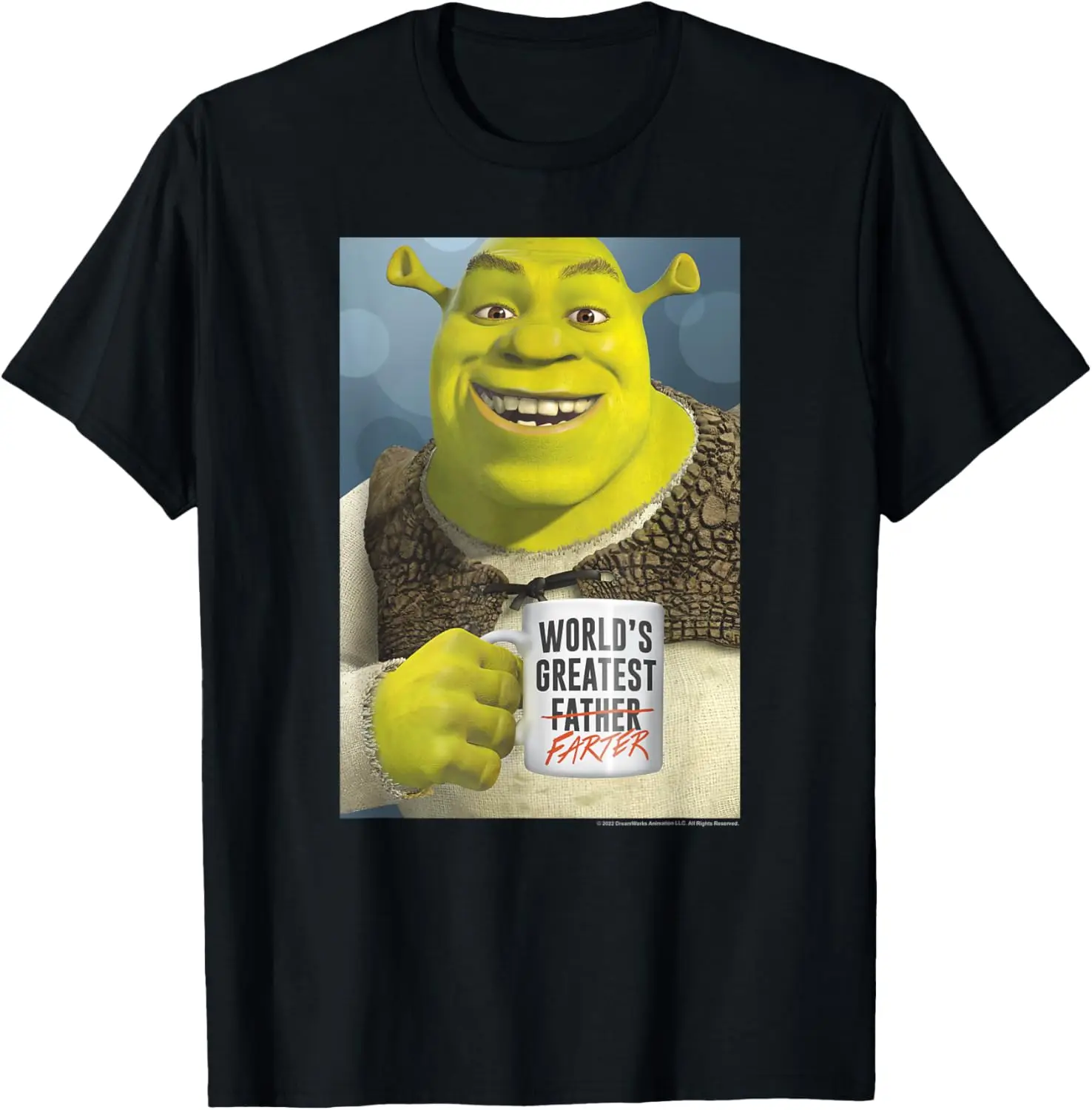 Футболка Величайший фарстр на День отца Шрек