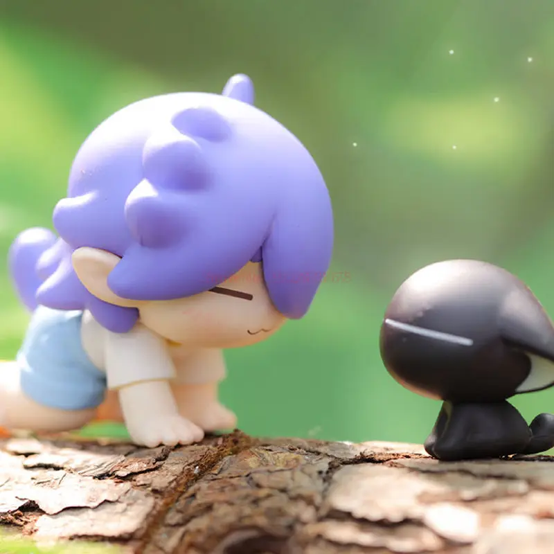 Подлинная слепая коробка Luo Xiaohei серия для кемпинга игрушки подтверждающий стиль