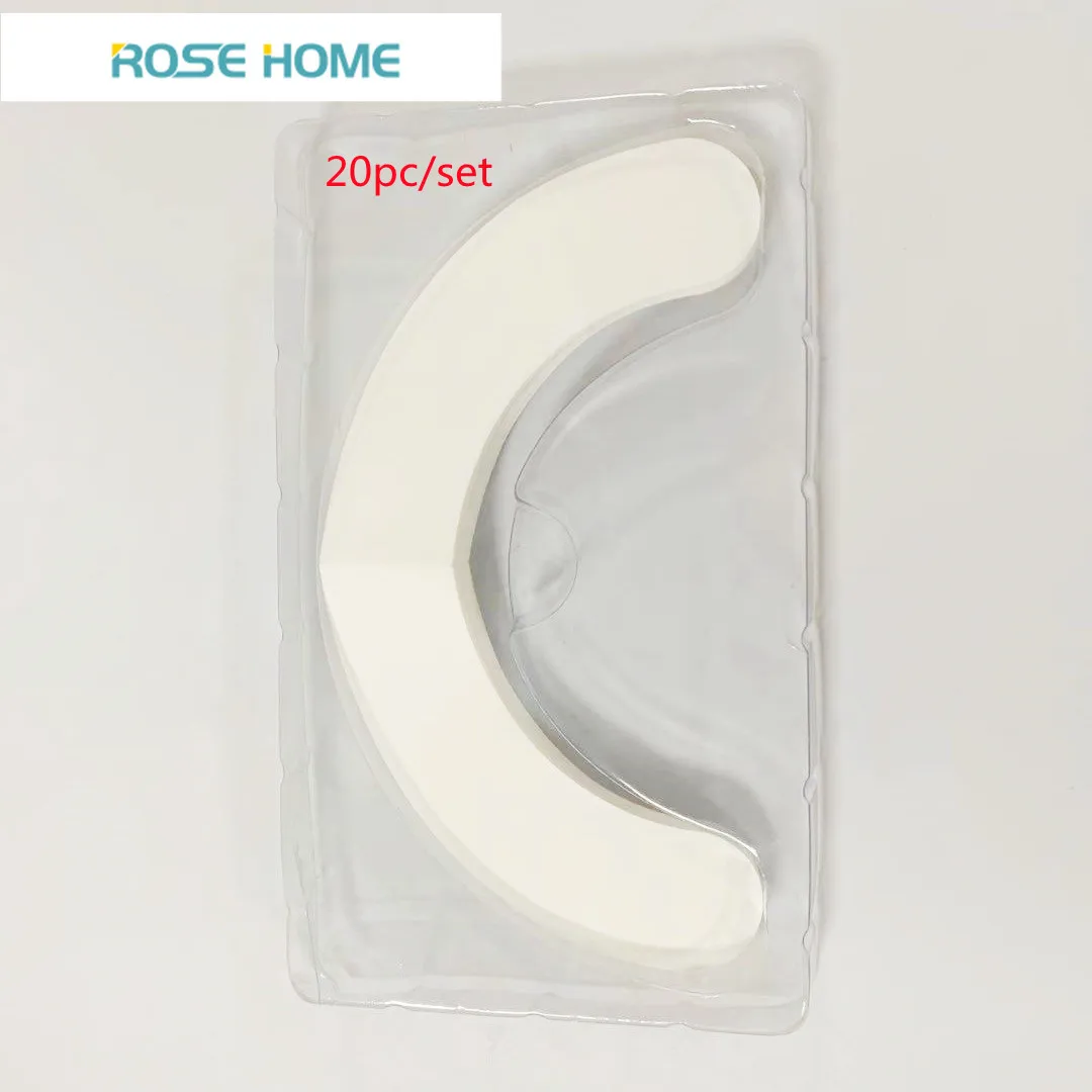 20 шт. полоски-барьеры для остамии нетканые эластичные из спанлейда цветной сумки