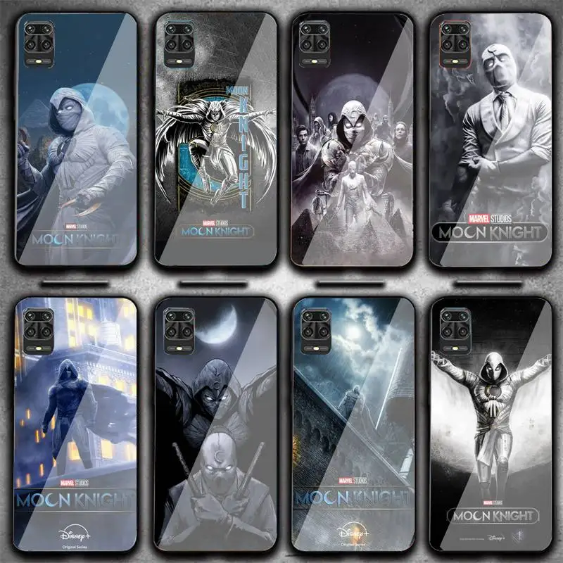 

Moonlight Knight Phone Case Phone Case For Xiaomi6 8SE X2S NOTE3 Redmi4 5 6 Plus Note 4 5 6 7 Tempered Glass Shell