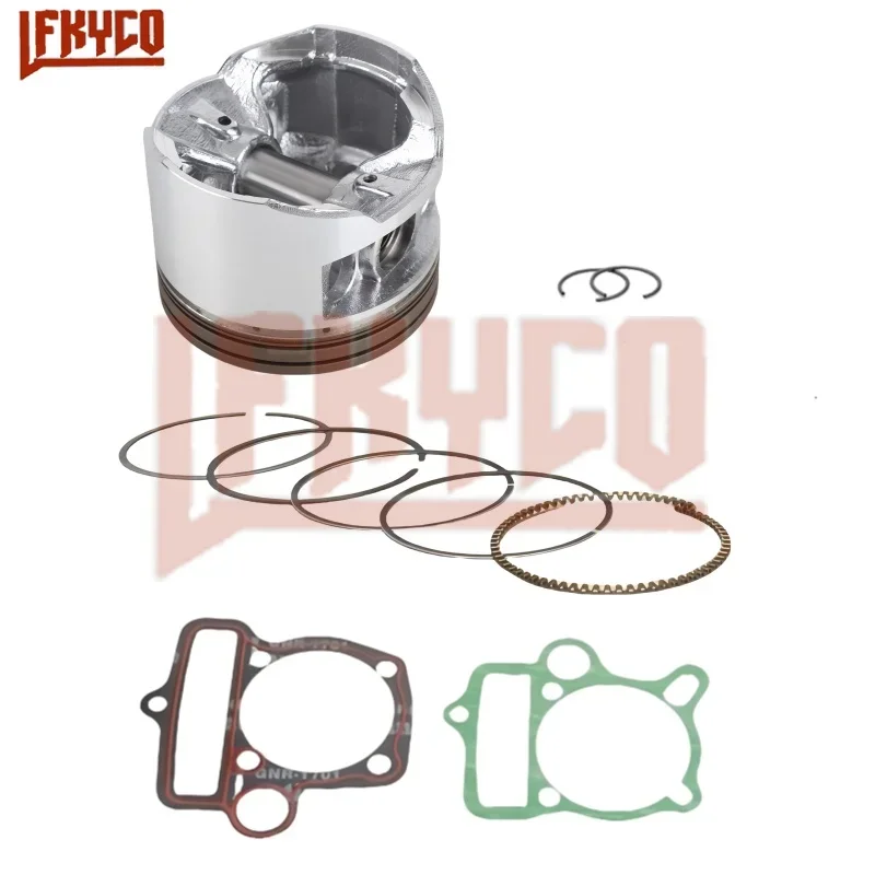 Комплект прокладок поршня 56 мм для мотоцикла YX140 YX150 TK140 TK149 ZS140 Pit Dirt Мотокросс