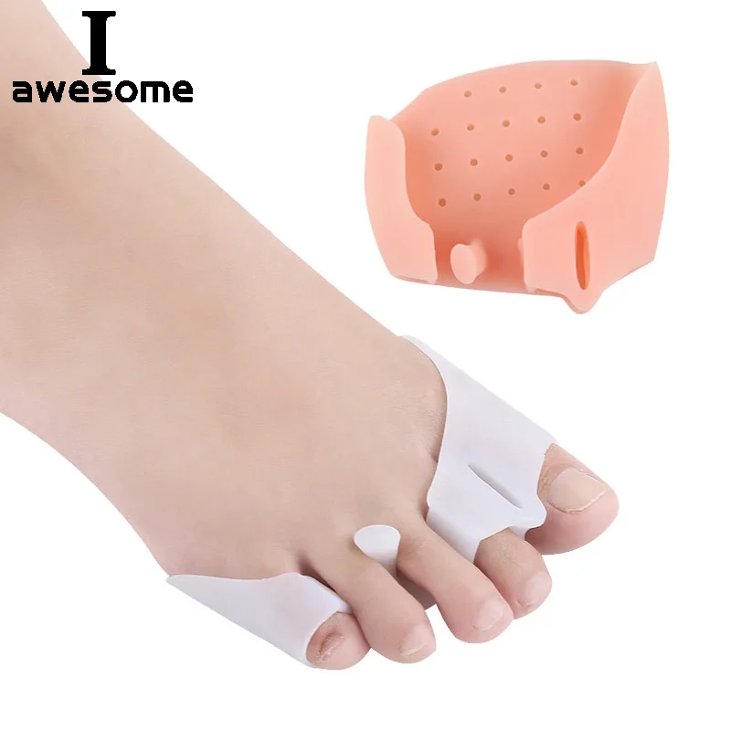 

1 Pair New Gel Toe Separator Foot Care Insoles for Women High Heels Side Pain Relief Orthopedics Protector Shoe Sole Plantillas