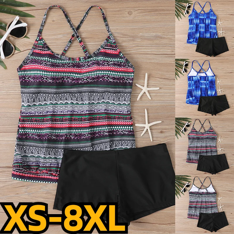 

2023 Female New Design Printing Swimwear Swimsuit Bikini Set Fashion Bathing Suit Summer Women Sexy Tankini Beachwear Bikini