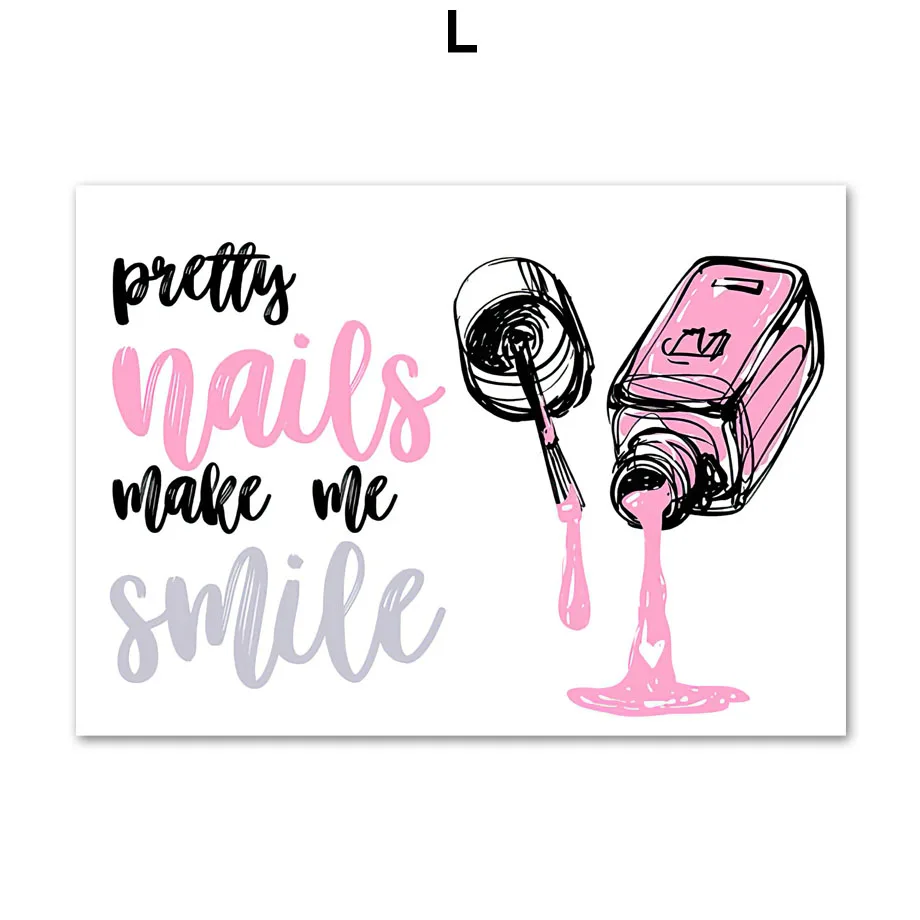 

Настенные постеры с лаком для ногтей