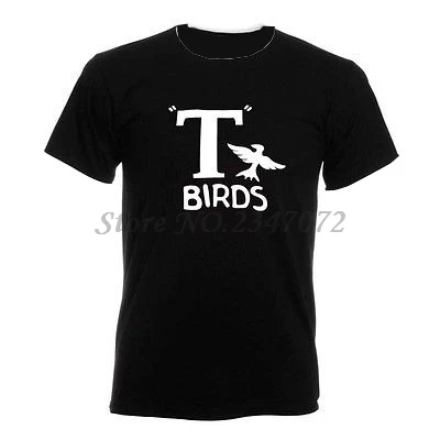Футболка с изображением птиц Рингера, футболка с изображением Джона, траволты, Оливии, Ньютона, Джона