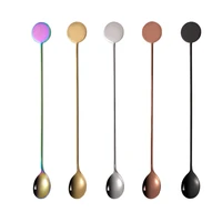 304 stainless steel cocktail mixing spoon long handle bartender whisky drinks stir rod muddlers barware bar kitchen accessories