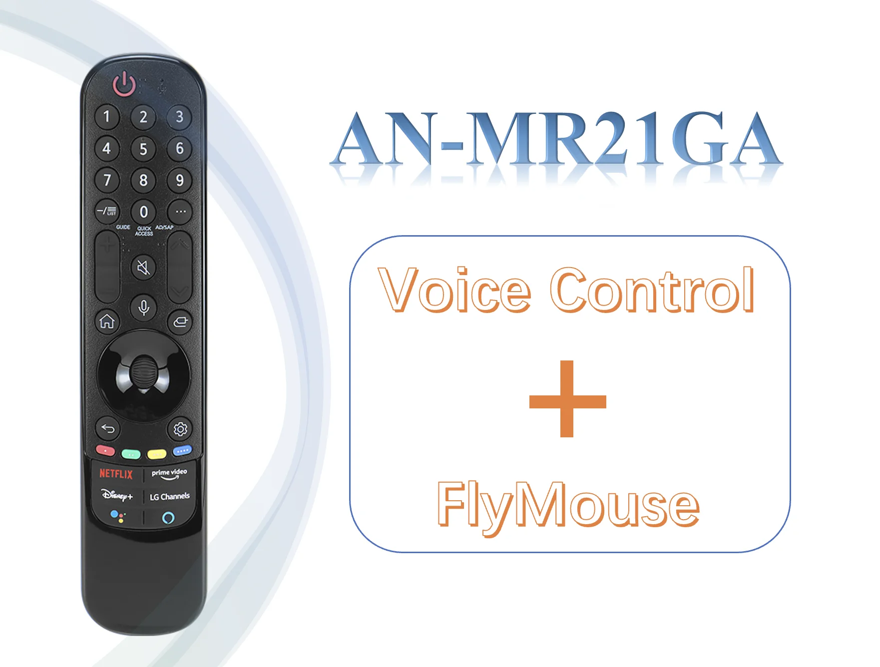 AN-MR21GA Bluetooth голосовой пульт дистанционного управления с заменой FlyMouse для LG Smart TV