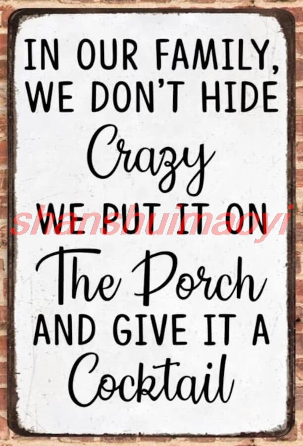 В нашей семье мы не спрятать сумасшедшие положили это на крыльце и подарить