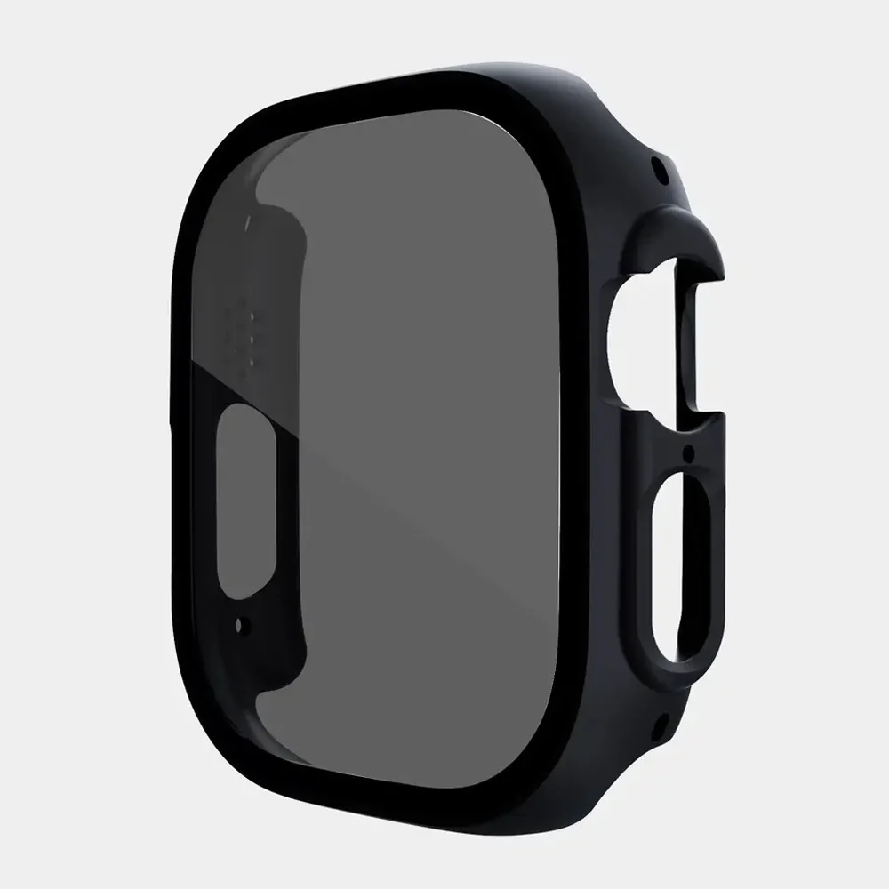 

Screen Protector for Apple Watch ultra case 49mm Anti-Spy Tempered Glass Private Cover series 8 SE 7 6 5 4 44mm 40mm 45mm 41mm