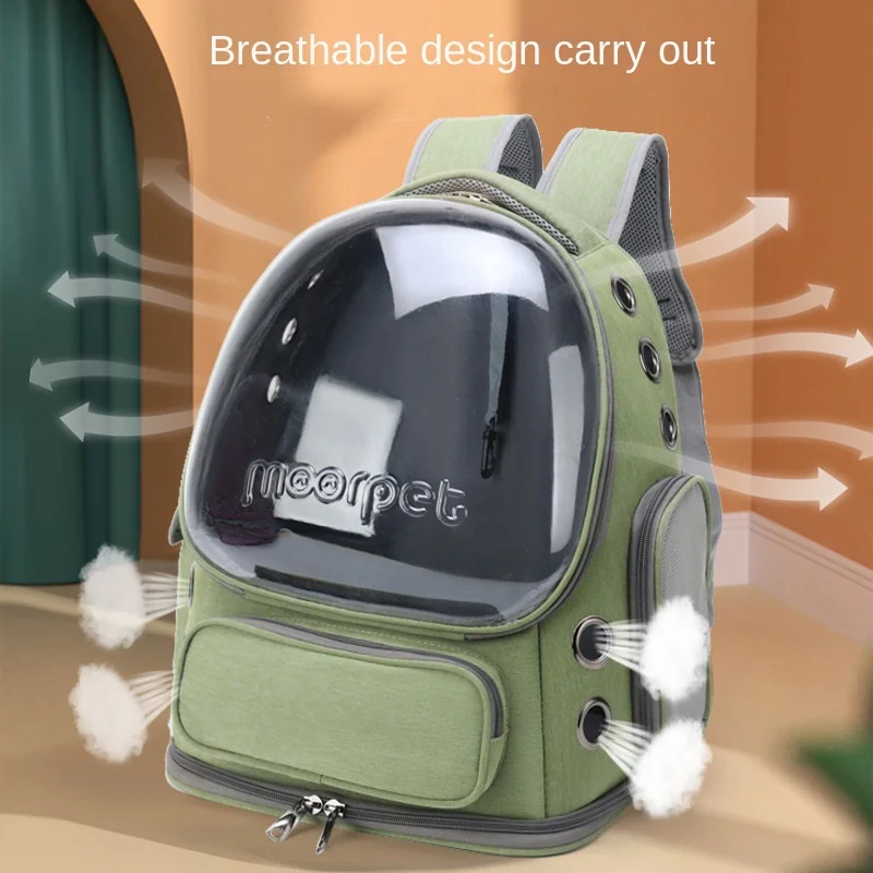 

Portable Pets Go Out Transparent Space Capsule Pet Bag Pet Supplies Breathable Large-capacity Cat Bag Backpack