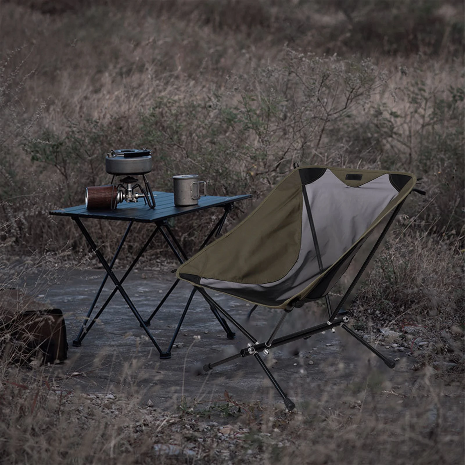 

Outdoor Portable Folding Chair Folding Compact Chair Camping Backpack Chair Ultralight And Lightweight Chairs For Lawn Outdoor