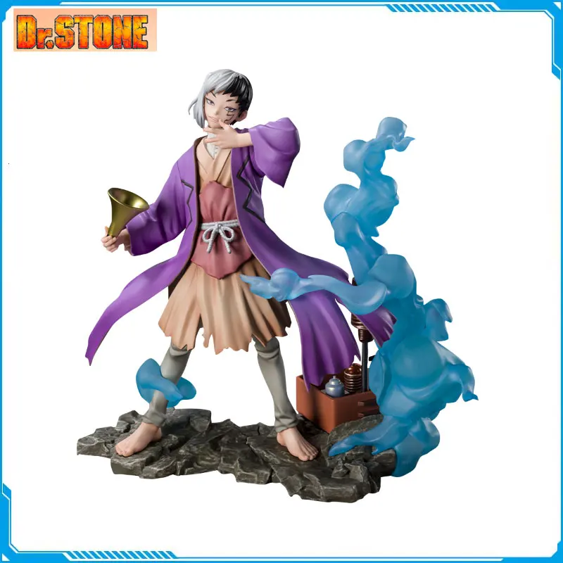 

Original Zero FZ Dr.STONE Asagiri Gen Ishigami Senkuu PVC Anime Action Figures Collectible Model Toys Gift Bandai