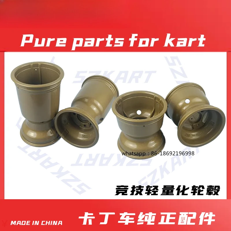 Фото Легкосплавные диски Kart для картинга подходят для передних колес OTK для двухтактных двигателей и задних колес Super Four 4T для соревнований. №1