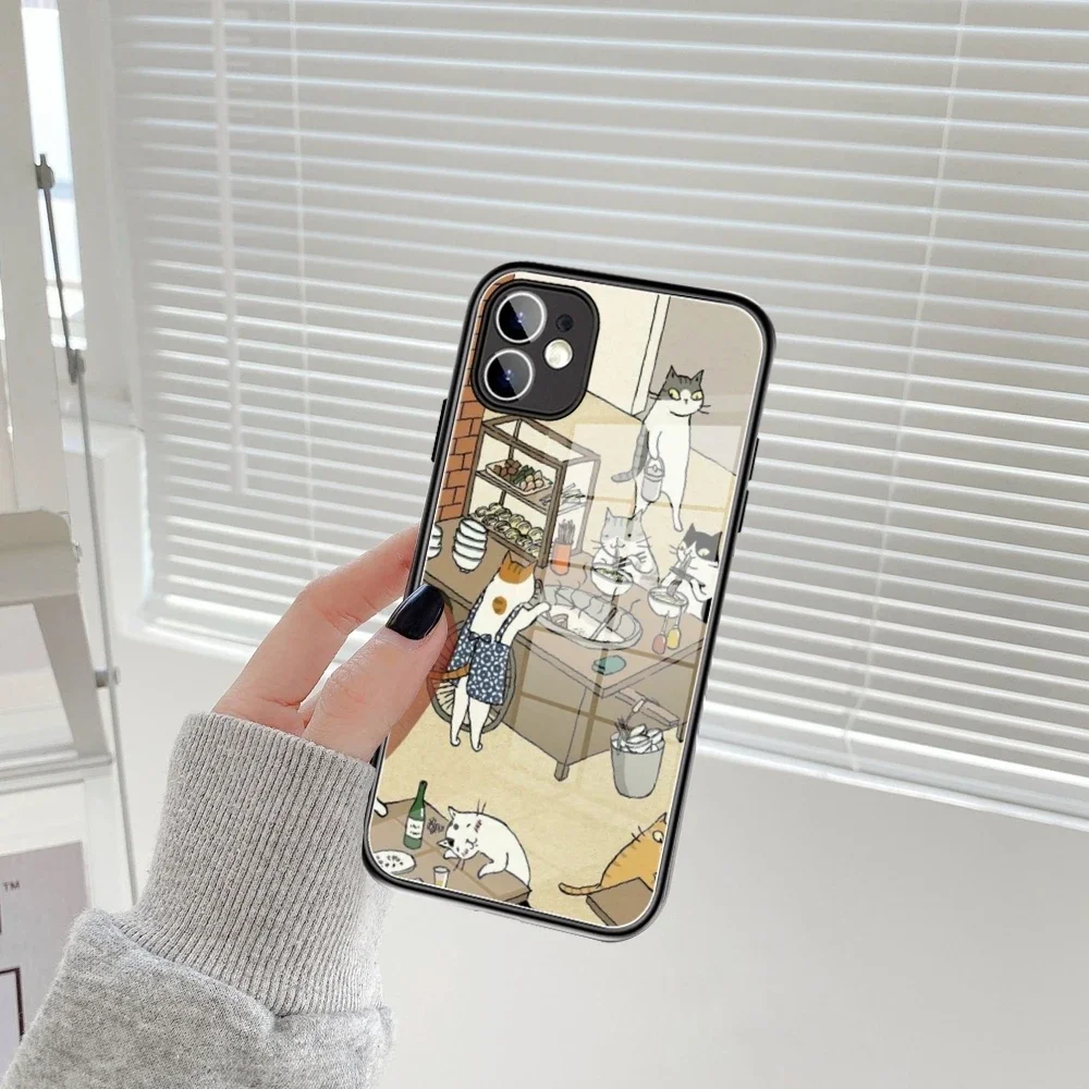 Wassily Kandinsky абстрактный художественный чехол для телефона из закаленного стекла