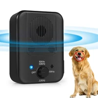 ultrasonic anti barking device dog training equipment safe adjustable rechargeable waterproof anti barking device pet supplies