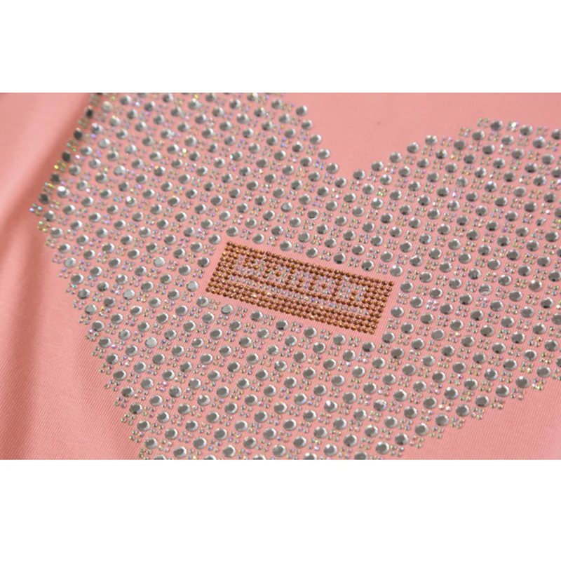 Женская хлопковая футболка с коротким рукавом облегающая блестящими