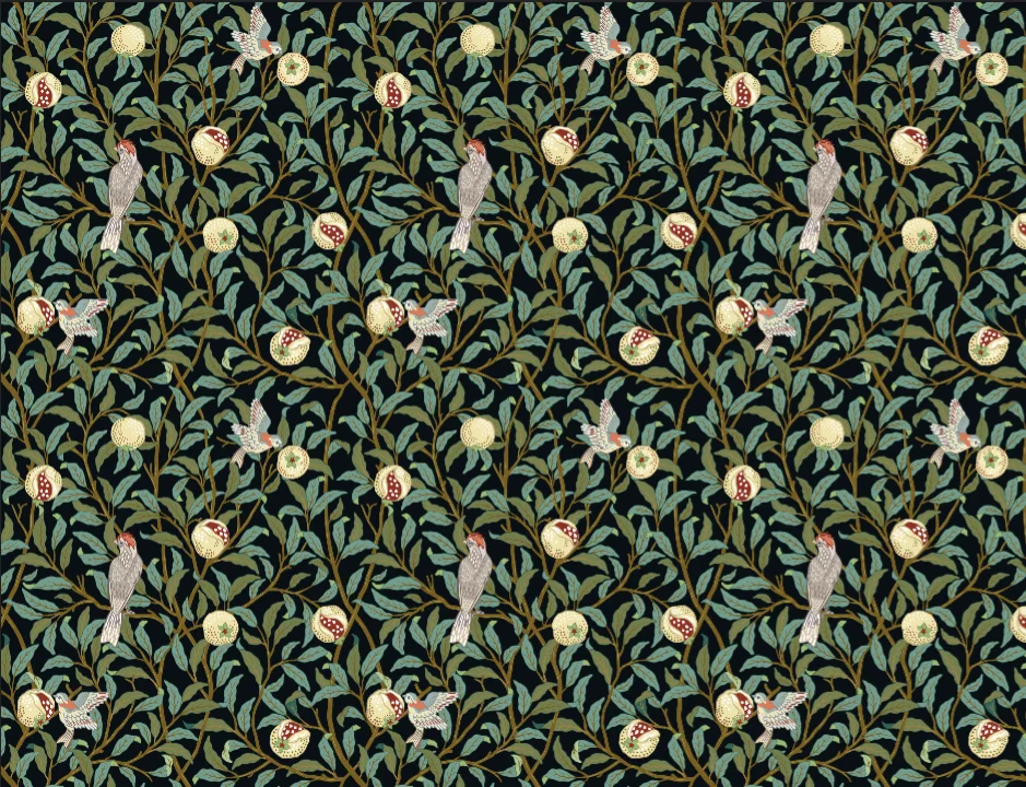 Шелковые обои Beibehang американский ретро цветы птицы