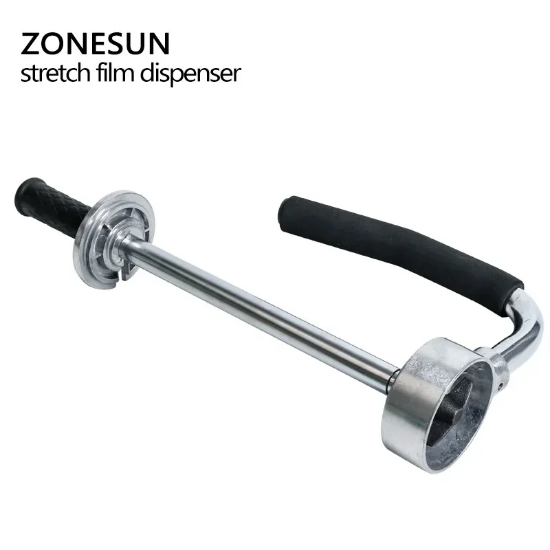 ZONESUN RU 30-50 см, регулируемая по высоте машина для упаковки эластичной пленки, ручной диспенсер, инструмент для упаковки поддонов из нержавеющей стали (art.: 3920cdaba314a) - 3920cdaba314a
