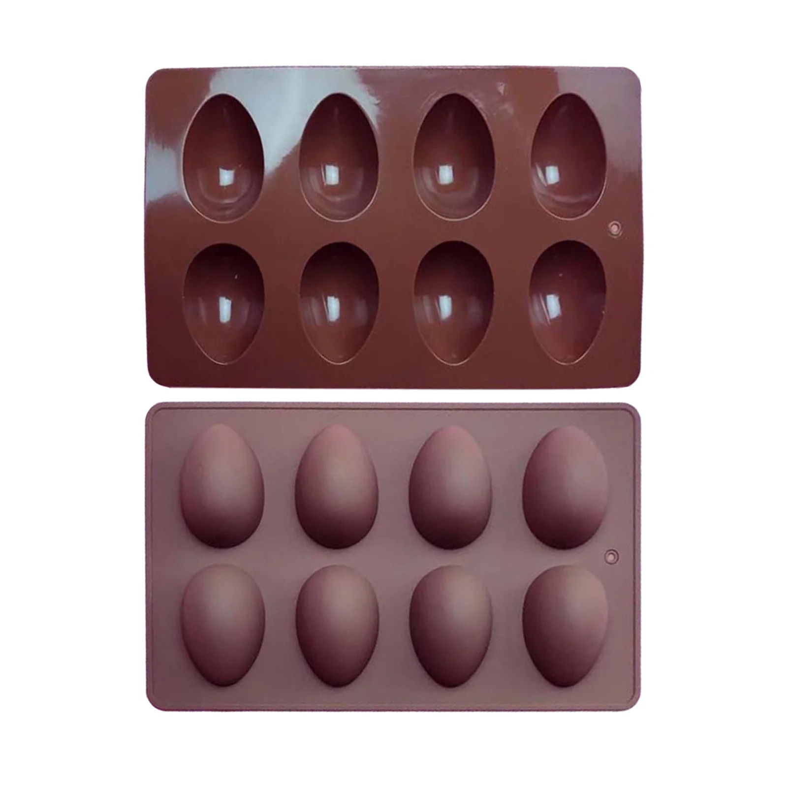 

8 Grids Easter Egg Shape Cake Soap Mold Food Grade Silicone Mould Chocolate Decoration Baking Decorating Tools Easter Mold