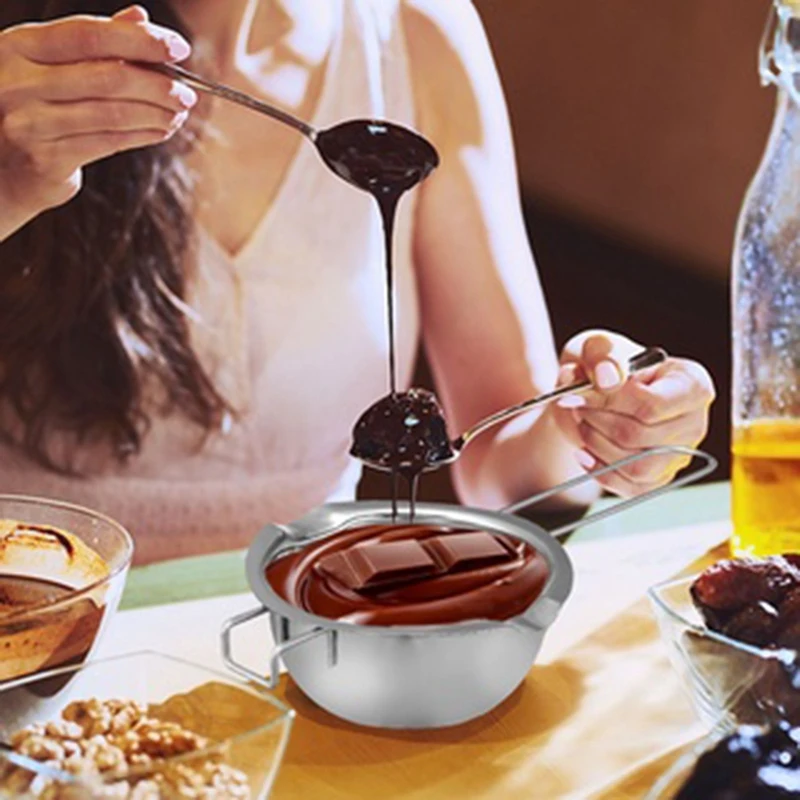 Chocolate Melting Pot (304 Stainless Steel) 400Ml Double Boiler Butter | Дом и сад