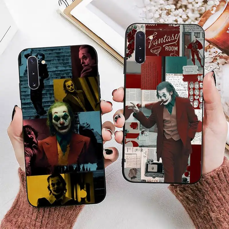 

Movie J-JokerS C-ClownS Phone Case For Samsung Note 8 9 10 20 pro plus lite M 10 11 20 30 21 31 51 A 21 22 42 02 03