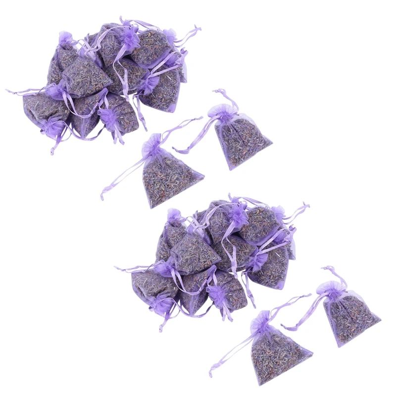 

Lavender Packaging 30 Packs Natural Deodorant, Dried Floral Sachet, Highest Fragrance Lavender Fragrance Sachet