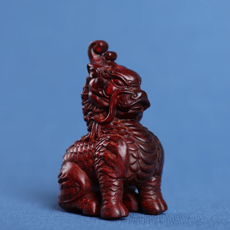 Лобулярный палисандр 7 см Кирин традиционный китайский миф историческая