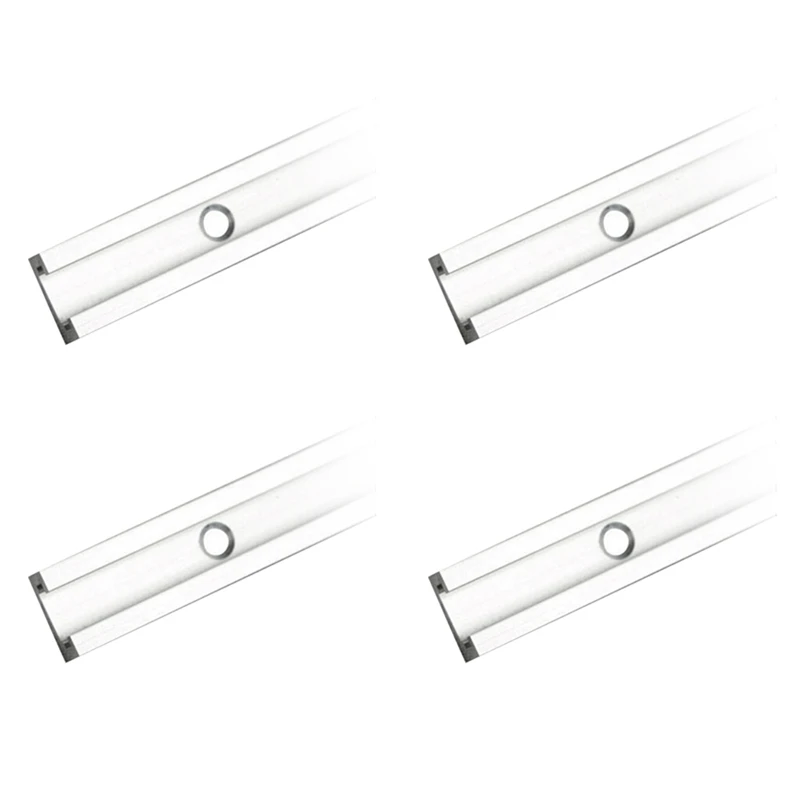 

4X Aluminium Bar Slider T-Tracks T-Slot Jig Fixture For Table Saw Gauge Rod (400Mm)
