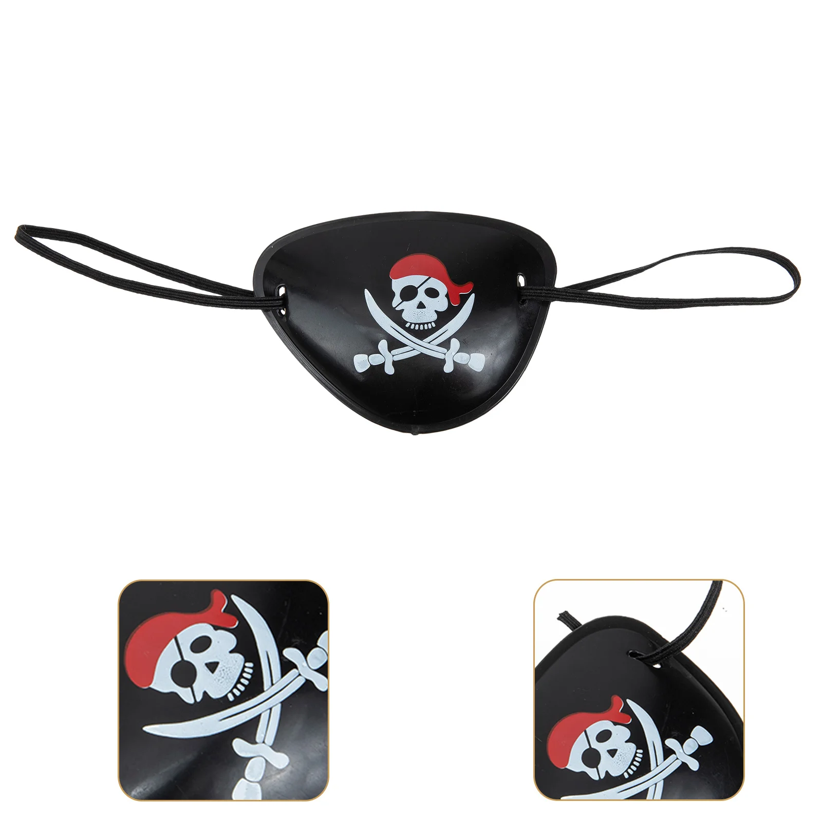

Pirate Blindfold Eyepatch Lazy Eye Supplies Portable Eye Cover Pirate Eye Pirate Costume Child