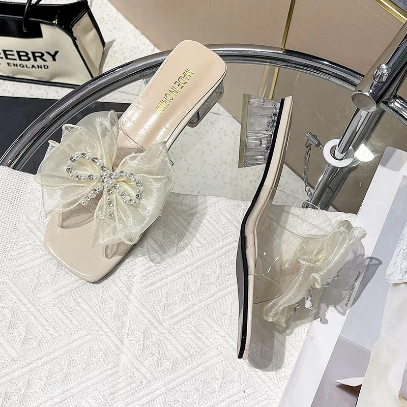 

Women's Slippers Spring Female Sandals Woman 2022 Flip Flop Fashion Beach Designer Heels Slippers Summer Ladies shoes