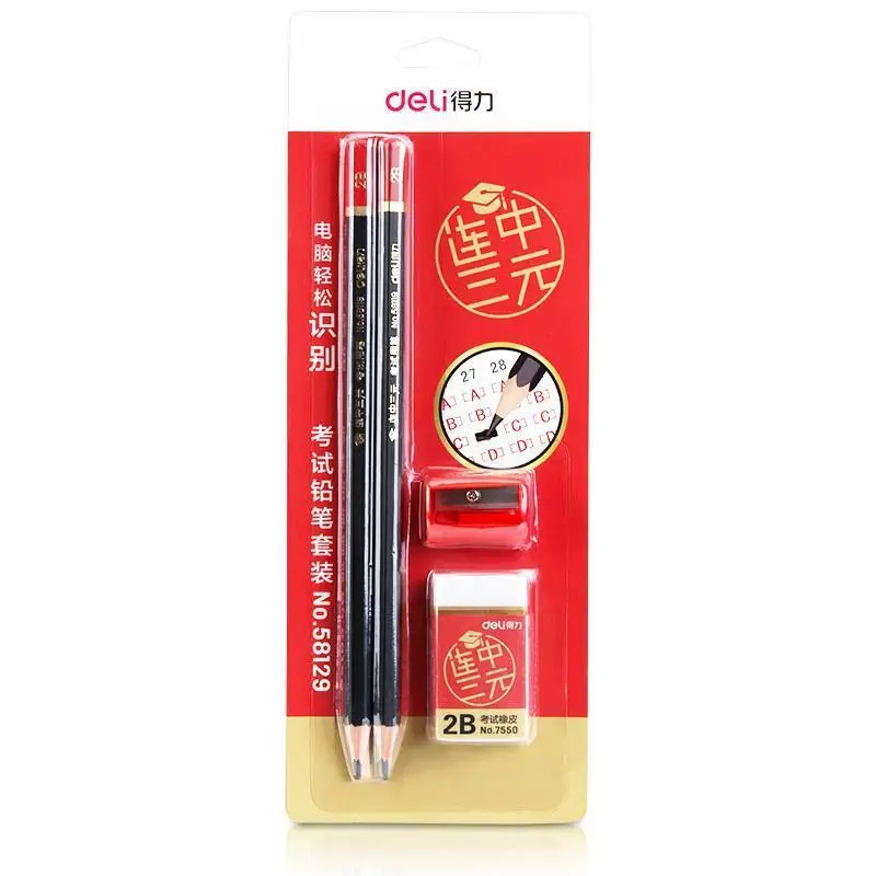 

Exam 2B Pencil Triple Entry Writing Drawing Pen Art Sketch Hexagonal Log Pencil
