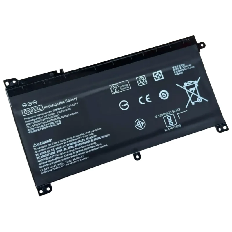 Новый аккумулятор для ноутбука 11 55 В 4 5 Втч ON03XL HP Pavilion X360 13-u 14-ax040wm M3-U 13-U HSTNN-LB7P HSTNN-UB6W