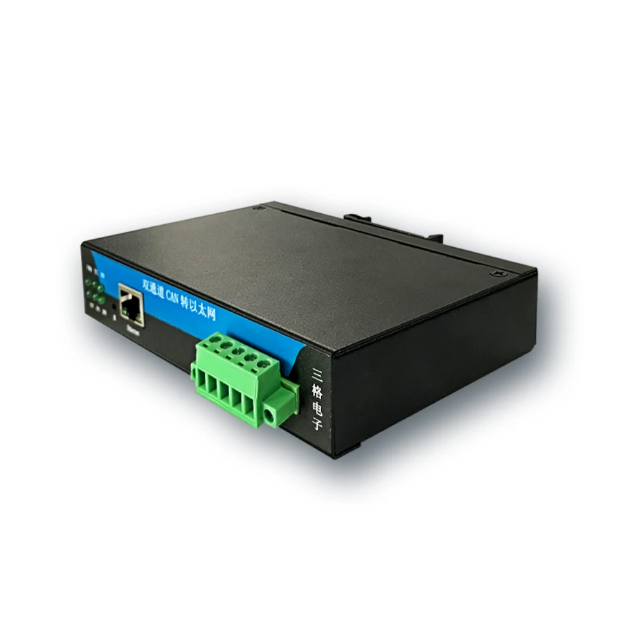 2-сторонний направляющий рельс Can-Ethernet-сервера/конвертера Can-Ethernet-Порта