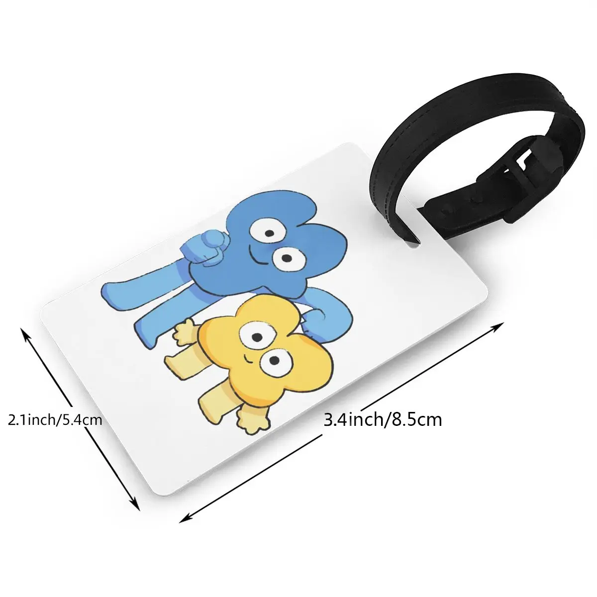 Четыре и X Bfdi багажные бирки аксессуары для чемодана дорожные милые из ПВХ