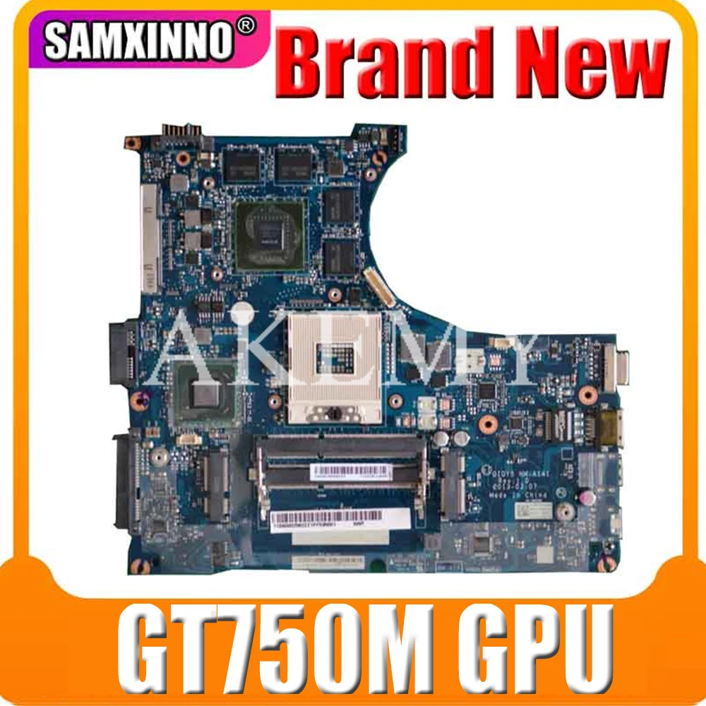

Материнская плата для ноутбука For Lenovo Y400 900002563 QIQY5 NM-A141 GT750M GPU HM76 100% протестированная Быстрая доставка