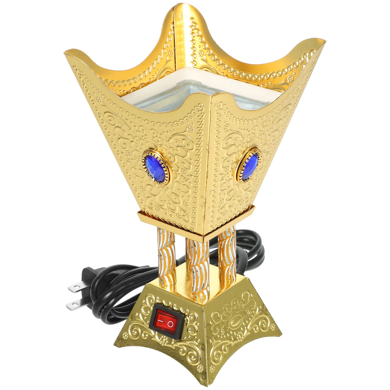 

Stick Home Decorations Living Room Retro Censer Electric Burners Car Holder Metal Desk Bracket