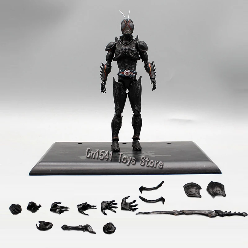

17cm Kamen Rider Action Figure Anime Masked Rider Black Sun Figures Moveable Figurine PVC Statue Collectible Model Toys for Kids