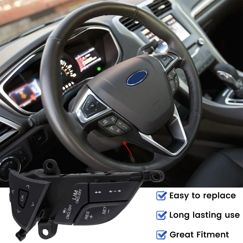 Автомобильный руль кнопка круиз-контроля в сборе многофункциональный