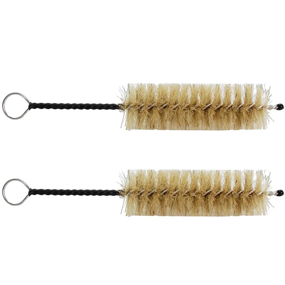 

2 pcs Small Cleaning Brush Sax Cleaner Brush Trumpet Cleaner Wind Instrument Cleaning Brushes