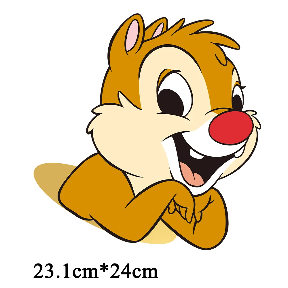 Дисней Чичитити Братья Бурундуки Термоклеевые наклейки для одежды