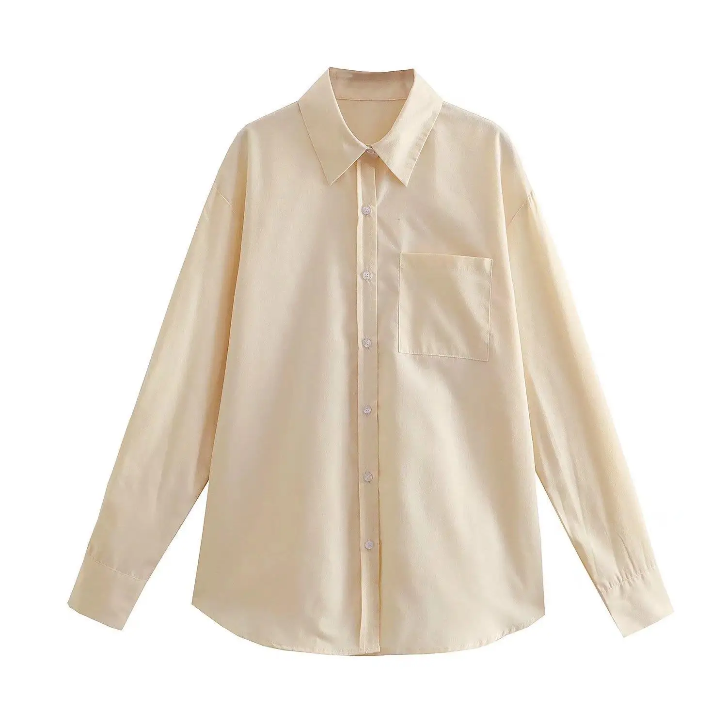 

2022 07 New Spring Summer Women Female Sexy Polyester Shirt Brand Blouse Outwear
