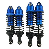 aluminium alloy shock absorber assembled full metal big bore shocks front and rear compatible for traxxas 727 110 4x4 rc truck