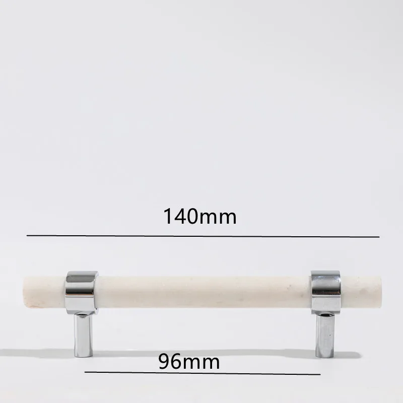 Ручка для шкафа из мрамора и латуни Diana's-Hardware