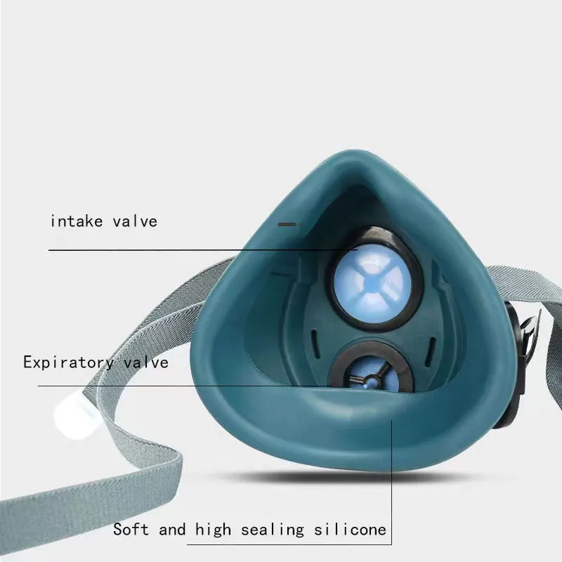 Силиконовая Пылезащитная Маска С Фильтром Для Покраски Спрей Украшение Дома