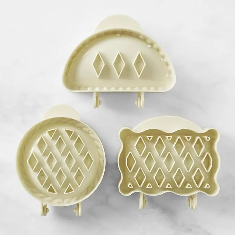 

Cookie Mold Heat-Resistant Easily Demold DIY Outdoor Picnic Hand Fruit Pie Making Mould Dessert Mold for Household