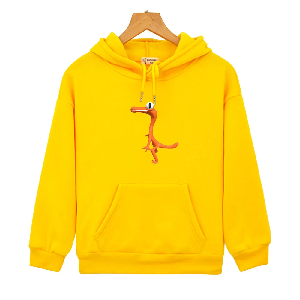 

Rainbow Friends Manga/Comic Hoodies Cute Cartoon Sweatshirts Soft Aesthetic Kawaii Boys/girls Clothing Funko Pop Large Pullovers