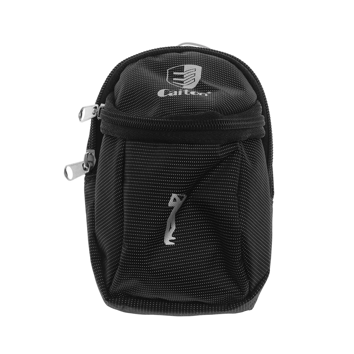 

Bag Black Zipper Pockets Keychain Professional Travel Storage Bag Gear for Valuables Accessories